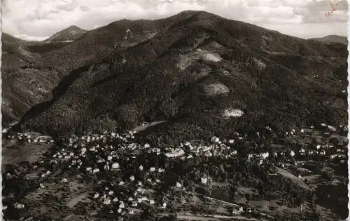 Ansichtskarte Badenweiler Panorama-Ansicht Gesamtansicht Luftaufnahme 1960