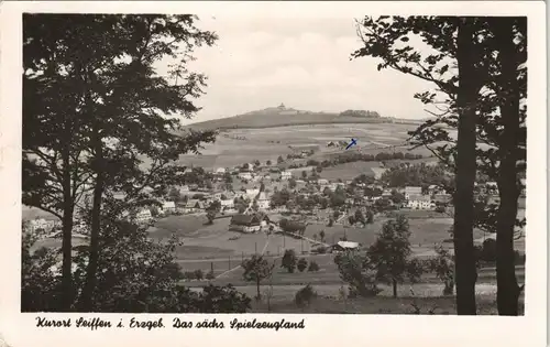 Seiffen (Erzgebirge) Kurort i. Erzgebirge sächs. Spielzeugland DDR AK 1966/1963