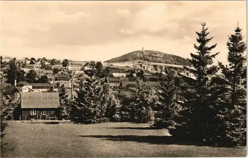 Ansichtskarte Altenberg (Erzgebirge) Panorama-Ansicht zu DDR-Zeiten 1966