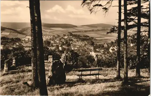 Ansichtskarte Olbernhau Panorama-Ansicht Gesamtansicht DDR AK 1963