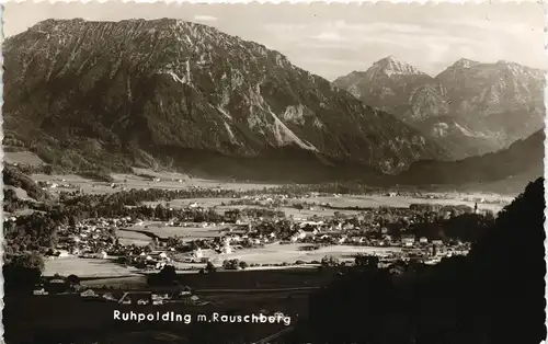 Ansichtskarte Ruhpolding Ruhpolding m. Rauschberg Panorama 1960