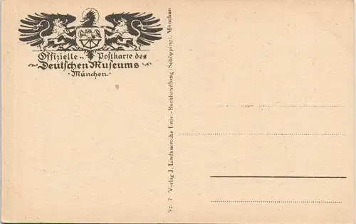 Ansichtskarte München Deutsches Museum Musiksaal 1928