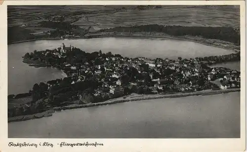 Ansichtskarte Ratzeburg Luftbild Luftaufnahme 1940