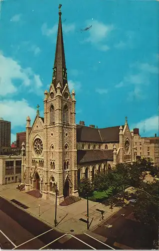 Chicago "The Windy City" CATHEDRAL OF THE HOLY NAME 1965