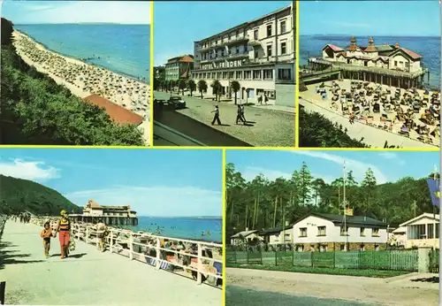 Sellin Strand, Reisebüro der Deutschen Demokratischen    Ostbahnstraße 1978