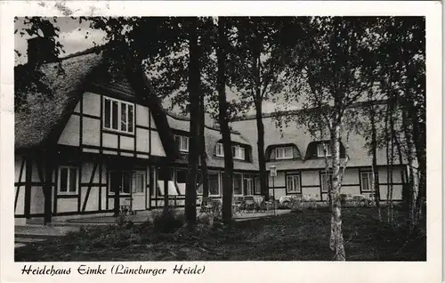 Ansichtskarte Eimke Partie am Heidehaus Eimke Lüneburger Heide 1956