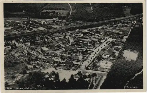 Utrechtse Heuvelrug Maarn in vogelvlucht Tuindorp Luftaufnahme 1930