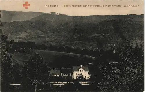 Kandern (LK Lörrach) Erholungsheim  Schwestern des Badischen Frauen-Verein 1910