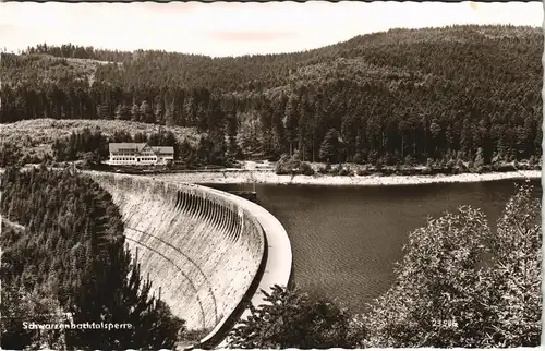 Forbach (Baden) GASTHAUS ZUR SCHWARZENBACHTALSPERRE, Schwarzwald Murgtal 1960