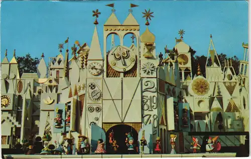 Postcard Anaheim Fantasyland Freizeitpark USA 1972