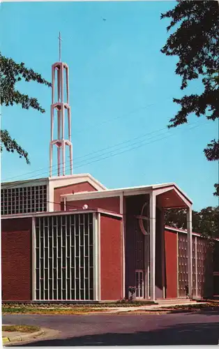 Mississippi FIRST METHODIST CHURCH FILLMORE AND BUNCH STREETS  MISSISSIPPI 1960