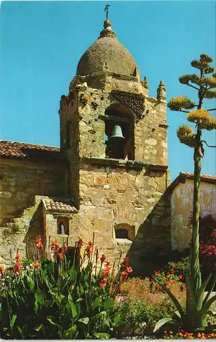 Kalifornien CARMEL MISSION BASILICA California USA Kalifornien 1970