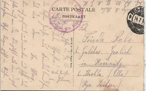 Charleroi Charleroi : Tchålerwè Le Pont de Sambre - Geschäfte 1917
