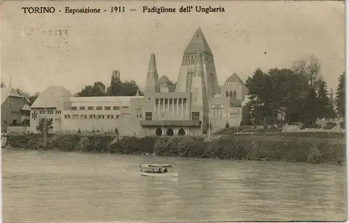 Turin Torino TORINO - Esposizione - 1911 Padiglione dell' Unglieria 1911