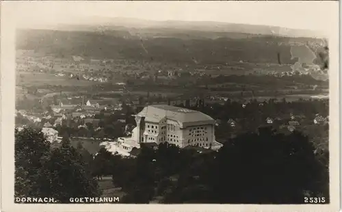 CPA Dornach Stadt - Goetheanum 1930 Privatfoto