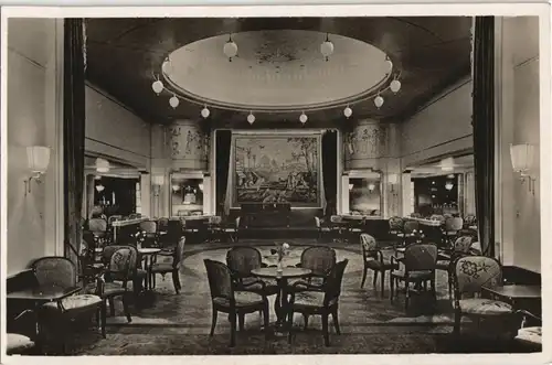NORDDEUTSCHER LLOYD, BREMEN Turbinen-Schnelldampfer Europa" Ballsaal Kajute 1930