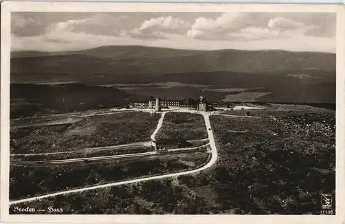 Ansichtskarte Ilsenburg (Harz) Luftbilder: Brocken 1935