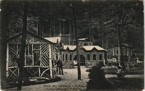 Ansichtskarte Sülzhayn-Ellrich Sommerliegehallen b. Waldhaus 1912