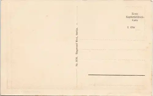 Misdroy Międzyzdroje Strand, Seebrücke - stürmische See 1928