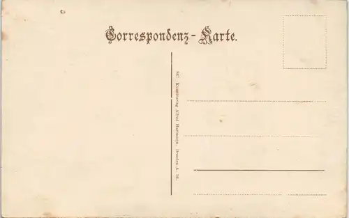 Postcard Jonsdorf (CZ) Janov Wilde Klamm - coloriert 1908