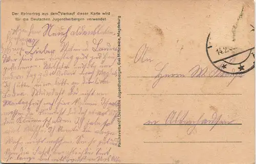 Ansichtskarte Sankt Andreasberg-Braunlage Mittelelbehaus 1925