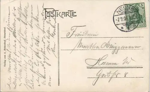 Ansichtskarte Düsseldorf Künstlerkarte Alpenrestaurant Zillertal 1906