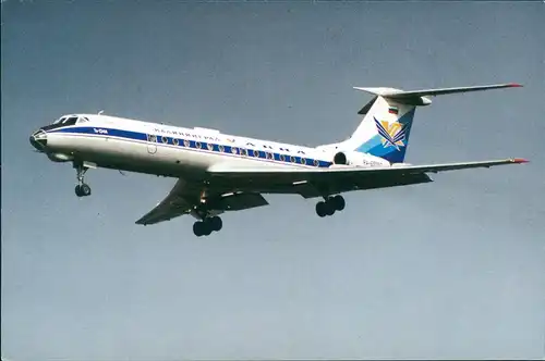 Ansichtskarte  Самолет Ту-134 Flugzeuge Flugwesen Airplanes 1980