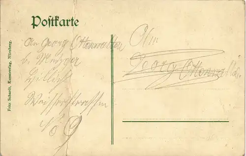 Nürnberg Bayerische Jubiläums Ausstellung Industriegebäude 1906