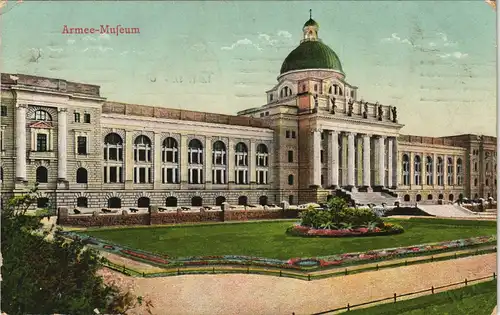 Ansichtskarte München Armeemuseum Armee-Museum 1917