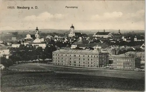 Ansichtskarte Neuburg (Donau) Panorama-Ansicht Gesamtansicht 1910