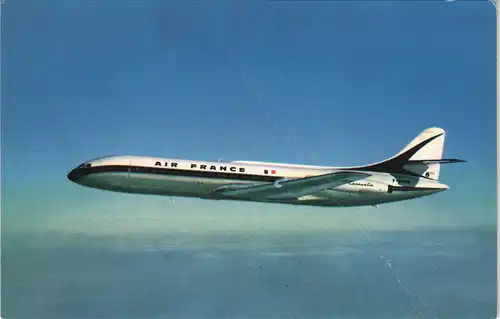 Ansichtskarte  AIR FRANCE Caravelle Flugzeug Airplane Avion 1975