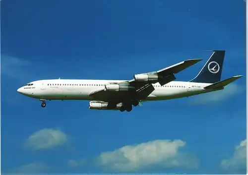 Ansichtskarte  TAROM Boeing 707-3K1C Flugwesen Flugzeug Airplane 2000