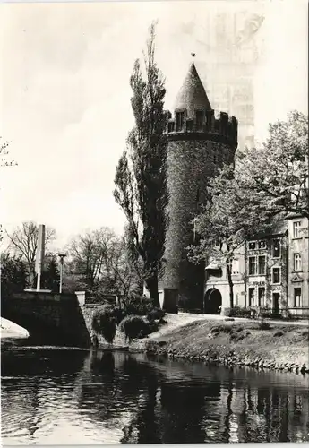 Brandenburg an der Havel Steintor mit Steintorbrücke DDR AK 1969