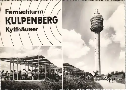 Steinthaleben-Kyffhäuserland Kulpenberg Kyffhäuser DDR 2-Bild-Karte 1966