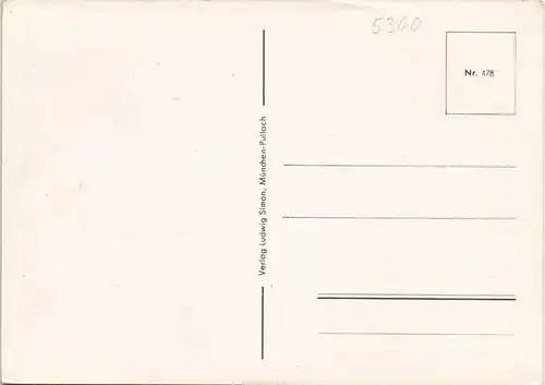 Ansichtskarte Bonn Bundeshaus innen und außen 1962