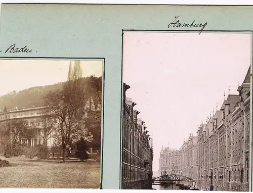 Westerland-Sylt Strand, Segelboot Landung CDV Kabinettfoto 1890 Kabinetfoto