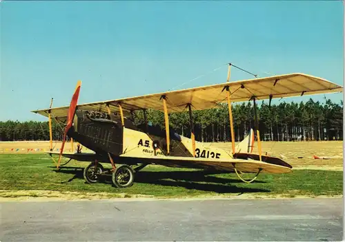 Ansichtskarte  Flugwesen Flugzeug CURTISS WRIGHT "Jenny" anno 1917 1970
