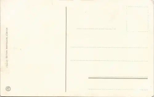 Ansichtskarte .Schweiz Berner Haus - Chalet Bernois 1909