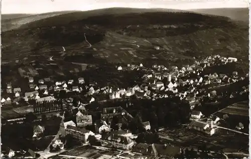 Ansichtskarte Stetten am kalten Markt Panorama-Ansicht mit Remstal 1965