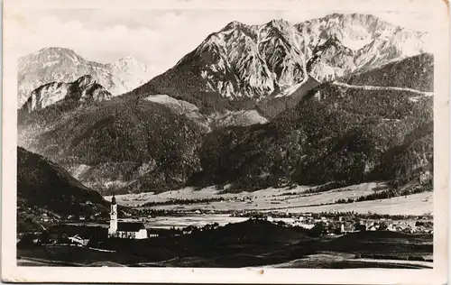 Pfronten (Allgäu) Panorama-Ansicht mit Berge i.d. Umgebung 1950