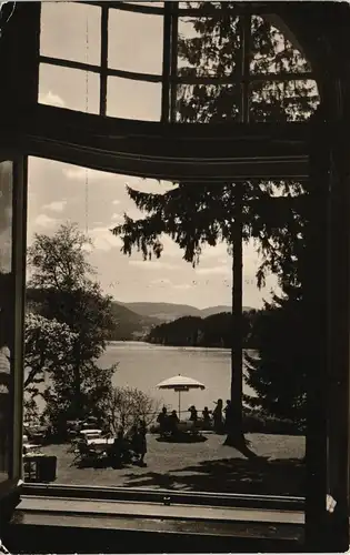 Ansichtskarte Titisee-Neustadt Schwarzwald Hotel am See 1957