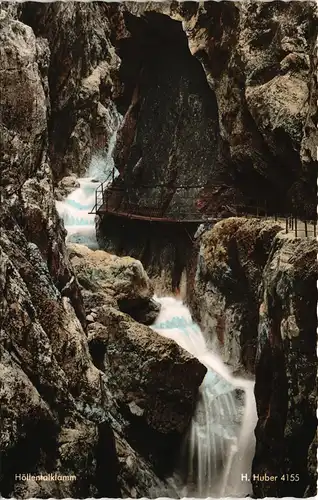Grainau Höllentalklamm Wasserfall Bayern, River Falls Bavaria 1960