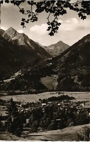 Ansichtskarte Bad Oberdorf (Algäu)-Bad Hindelang Panorama-Ansicht 1961