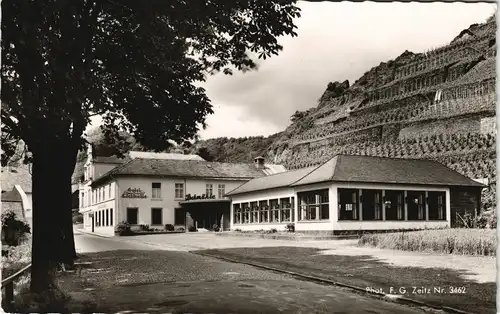 Altenahr Hotel und Weinhaus Lochmühle a. d. Ahr Bes. K. Sautmann 1955