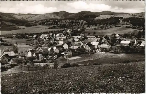 Ansichtskarte Dohrenbach-Witzenhausen Panorama Gesamtansicht des Dorfes 1965