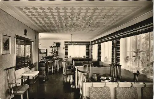 Bad Berneck im Fichtelgebirge Café am Königstuhl Inh. Ludwig Mulzer 1960