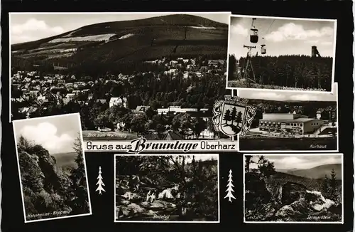 Ansichtskarte Braunlage Stadt, Turm 1976