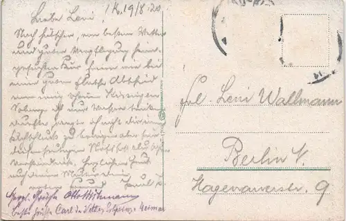 Ansichtskarte Bad Kissingen Prinzregent Luitpoid-Bad (Casino). 1917
