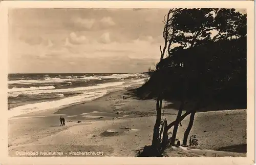 Neukuhren Pionerski (Kuršiai/Пионерский) Ostseebad Strand Pracherschlucht 1930