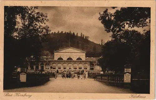 Ansichtskarte Bad Harzburg Kurhaus 1928